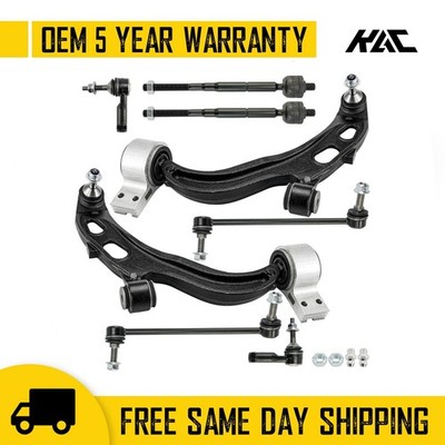 8pcs Front Lower Control Arms Kit for 2013-2017 Ford Taurus Flex Lincoln MKS MKT