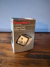 Slide Viewer Pana Vue 2 Lighted 2x2 Handheld With Box