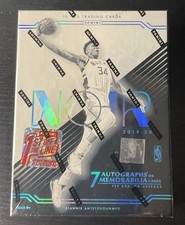 2019 Panini Noir FOTL Factory Sealed Basketball Box new 1st off the line nba 