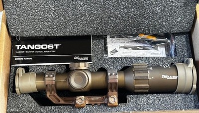 Sig Sauer TANGO6T Scope 1-6X24mm First Focal Plane DWLR-556