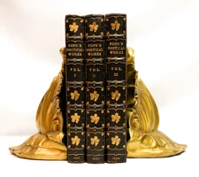 1896-8 Fine Binding Root & Son London, Alexander Pope's Poetical Works, 3 Vols
