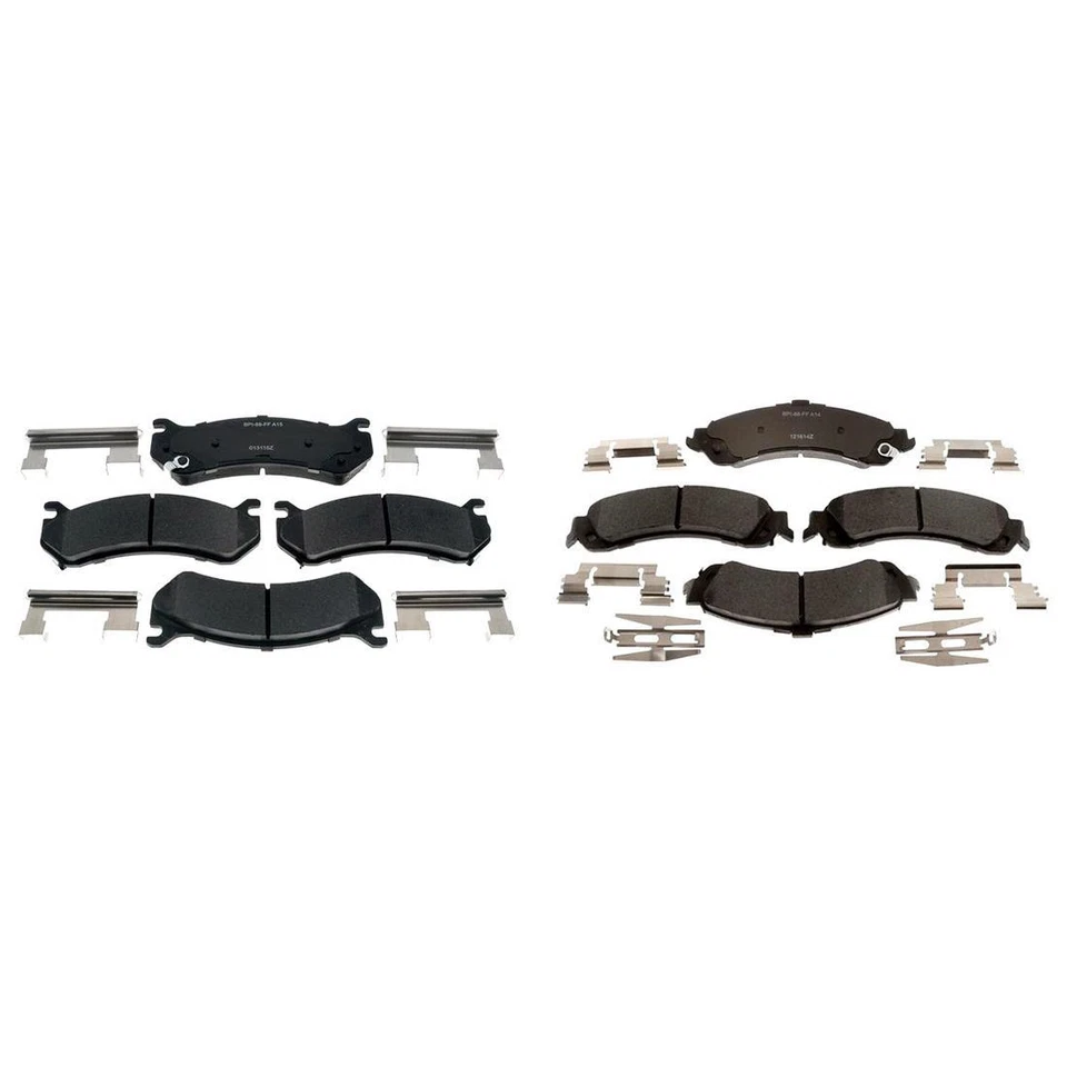 Pastillas de freno delanteras y traseras de cerámica R-Line ESV 2006 2005-2003 Foto 4 de 4