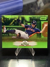 2025 Topps Stadium Club - Jose Altuve #97 Lime Green Foil