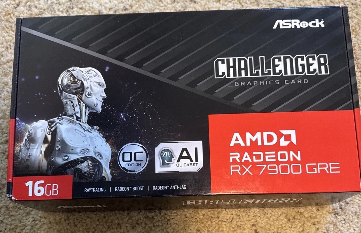 ASRock AMD Radeon RX 7800 XT Challenger OC 16GB GDDR6