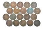 Lot 20 1800's 1890-1899 Indian Head Penny Cents US Coin Collection 2/5 Roll *326