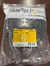 StarTech.com HDMM30 30 ft High Speed 4K x 2K HDMI Cable Audio/Video Gold-Plated