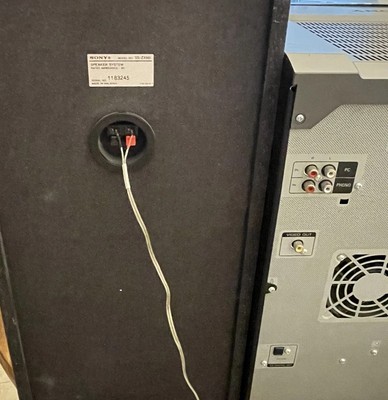 その他 SONY L-MST46 Sony LBT-ZX66i Stereo 560W 5 Disc Changer Music System