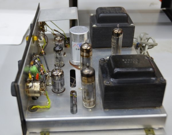 Heathkit EA-3 Stereo Tube Integrated Amplifier Pair Vintage Rare 14W EL84 Japan