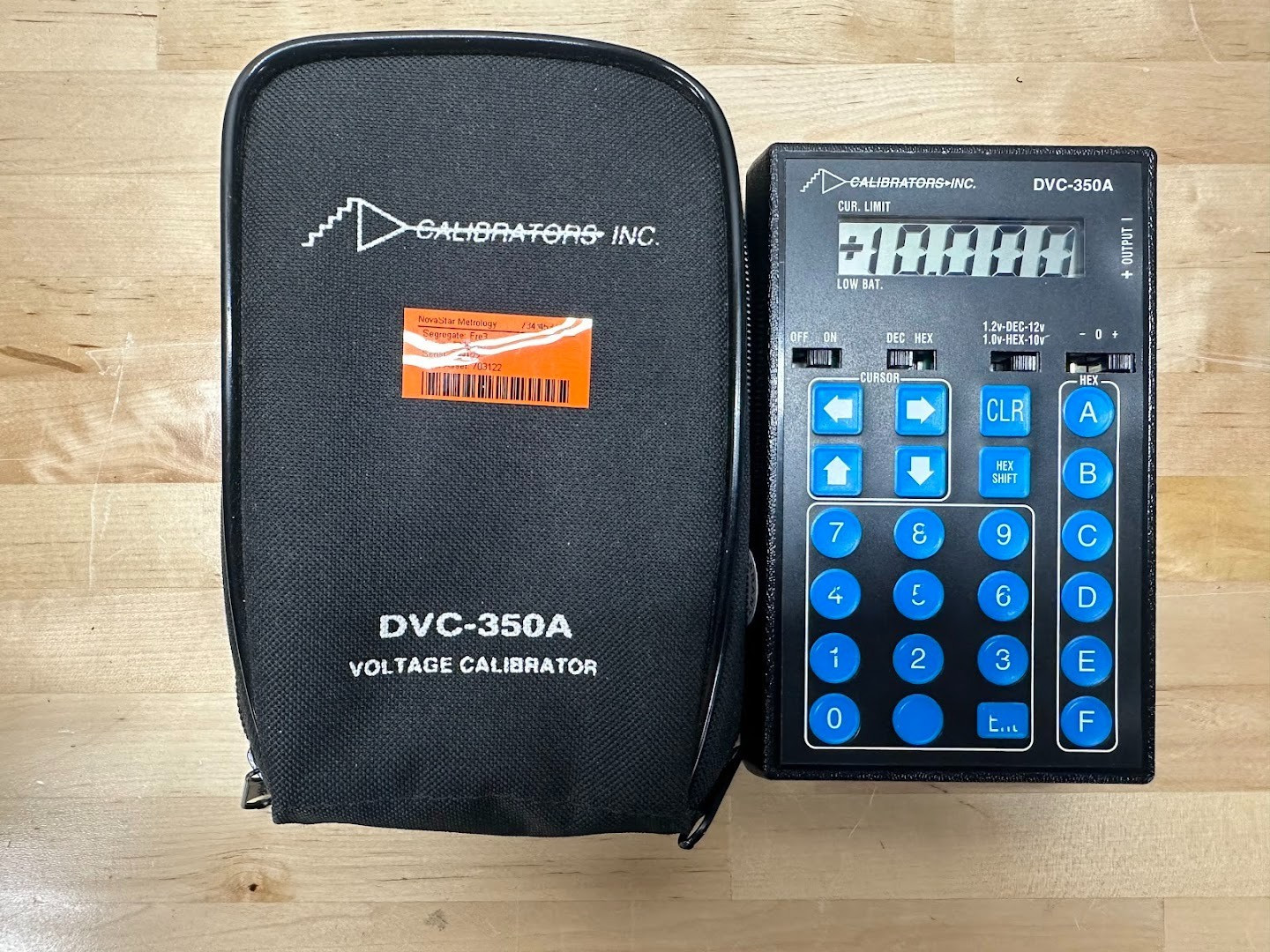 Calibrators Inc DVC-350A Digital Voltage Calibrator Calibrated 09/04/2025