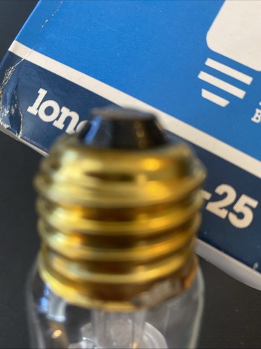 SLI (60157) Long Life 150 Watt 130V PS25 Clear medium brass base New - Picture 4 of 7