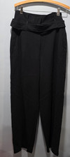 Babaton Jermaine Pant High Waist Wide Leg Pants Black Size 10 Womens