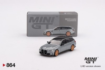 Mini GT 1:64 BMW M3 Competition Touring Brooklyn Grey MGT00864