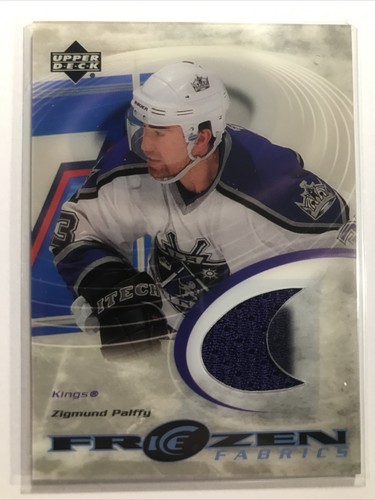 Zigmund Ziggy Palffy 2003-04 Upper Deck Ice FROZEN GAME USED JEDSEY PATCH KINGS