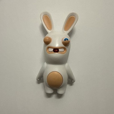 Rayman Raving Rabbids White Rabbit Action Figure McDonalds Toy 2015 No Sound