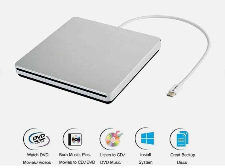 SuperDrive付き USB 本体 Air MacBook Apple A1270 DVD-RW/CD-RW External SuperDrive USB Air MacBook MacBook本体