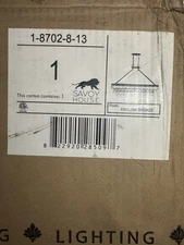 Savoy House Windham  1-8702-8-13  8- Light Linear English Bronze Chandelier