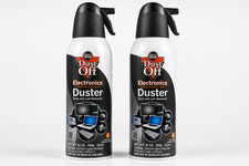Dust-Off Electronics Compressed Air Duster 10 oz Cans   2 Pack  Free Shipping
