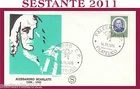 ITALY FDC FILAGRANO ALESSANDRO SCARLATTI 1975 CANCELLATION PALERMO C61