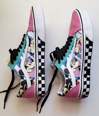 【ペコちゃん】Disney Vans Old Skool RARE Vans x Disney Old Skool 80s Mickey Sneakers Limited Edition