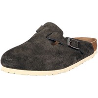 Birkenstock Boston Womens Suede Leather Clog Sandals Grey Mules Sandal Shoes Birkenstock Boston Womens Suede Leather Clog Sandals Grey Mules Sandal Shoes