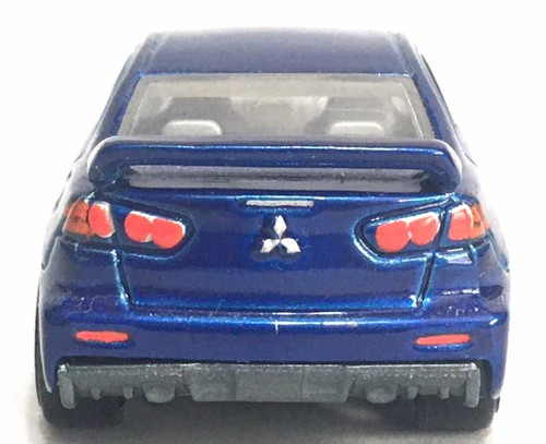 LOOSE Hot Wheels 2008 Lancer Evolution Blue - Picture 8 of 11