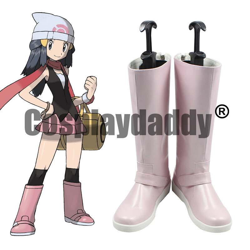 コスプレ衣装 HIKARI Pocket Monsters Diamond and Pearl Dawn Hikari Cosplay Pink