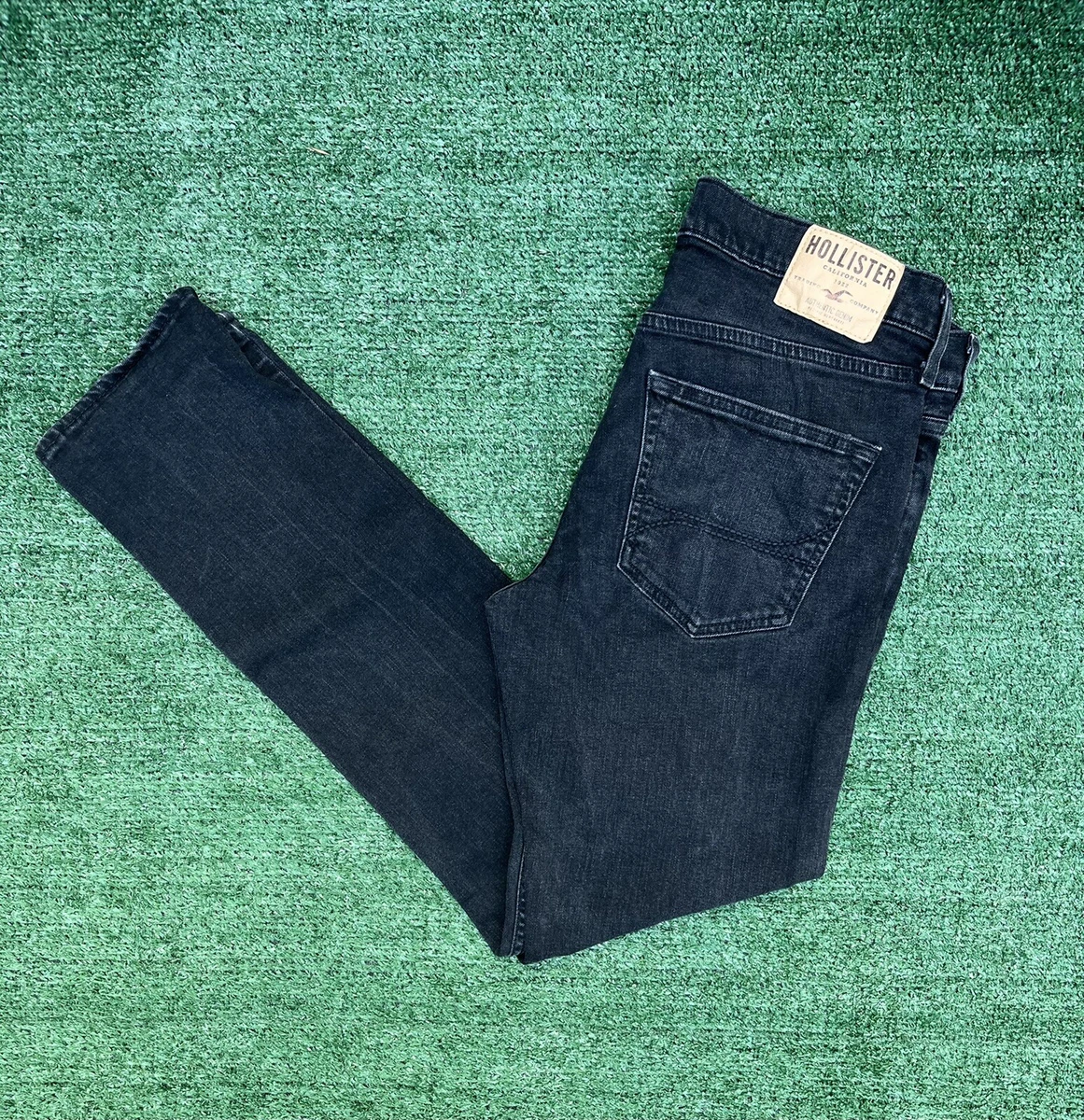 pige Øde Bage Hollister black skinny jeans men 31x32 | eBay