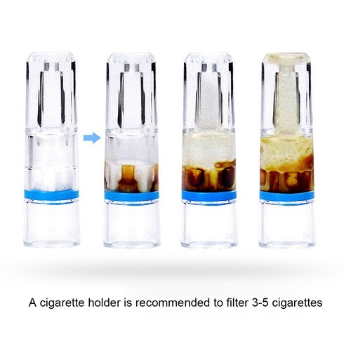 100X Cigaret Cigarette Holder Filters Tar-proof Filtrator Healthy Portable NEW - Picture 9 of 9