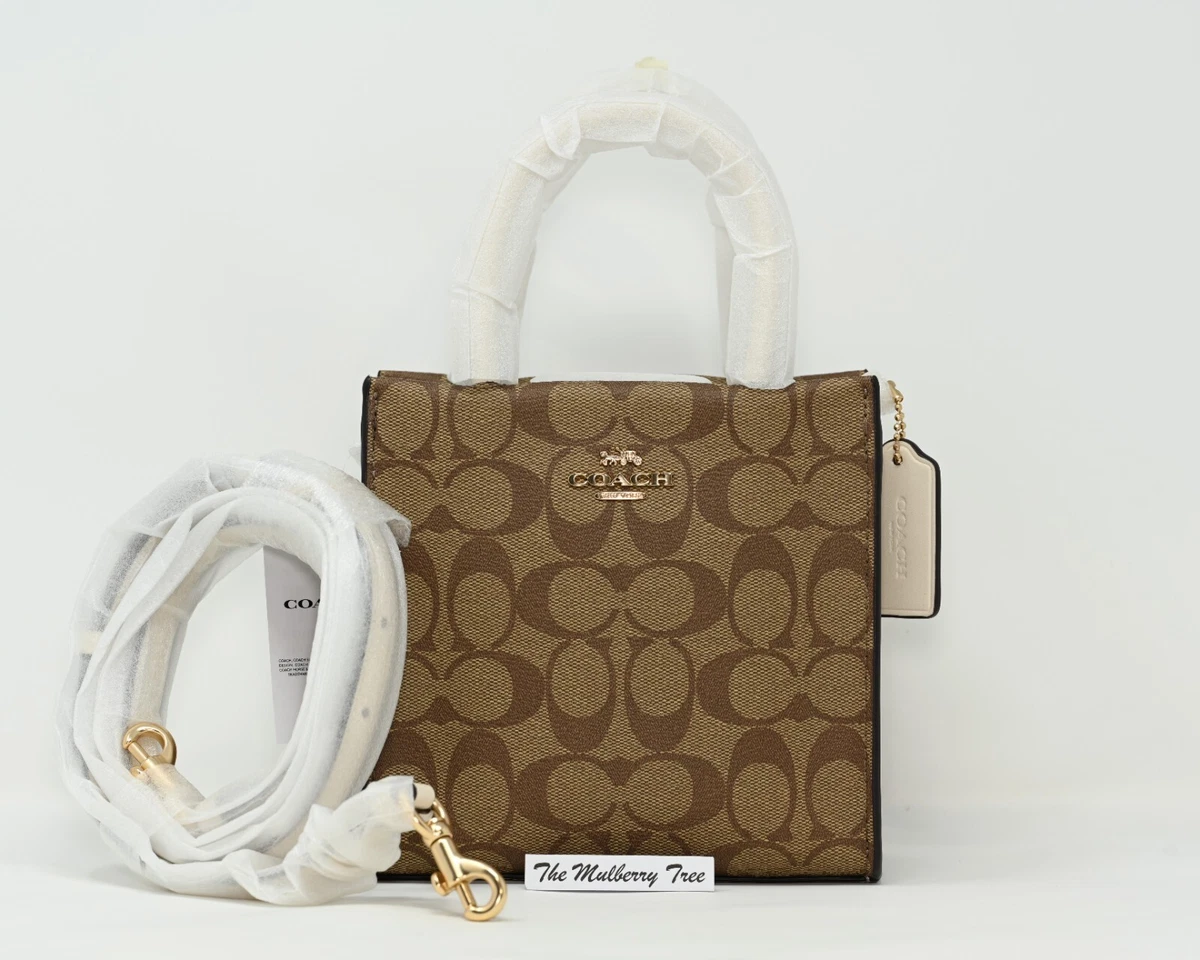 Leah satchel in signature canvas new arrivals