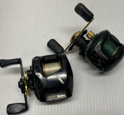Fishing Reels Misc Lot 2 Reels Daiwa PS2 5B, Bass Pro Extreme ETX10HC | eBay Fishing Reels Misc Lot 2 Reels Daiwa PS2 5B, Bass Pro Extreme ETX10HC | eBay