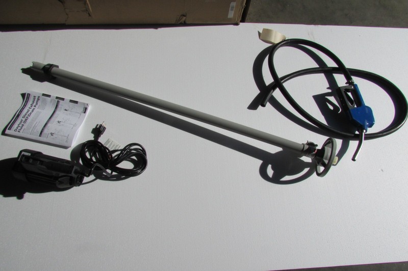 Dayton Diesel Transfer Fluid Drum Pump-55 Gallon-110 V AC 8.5 Model 6GKR0