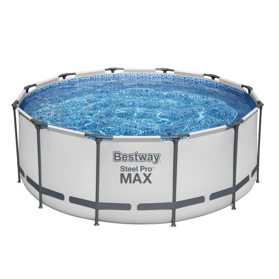 Bestway Swimming Pool ?366x122 Steel Pro MAX Pool Rund Schwimmbecken Modell 2022 - Bild 2 von 4