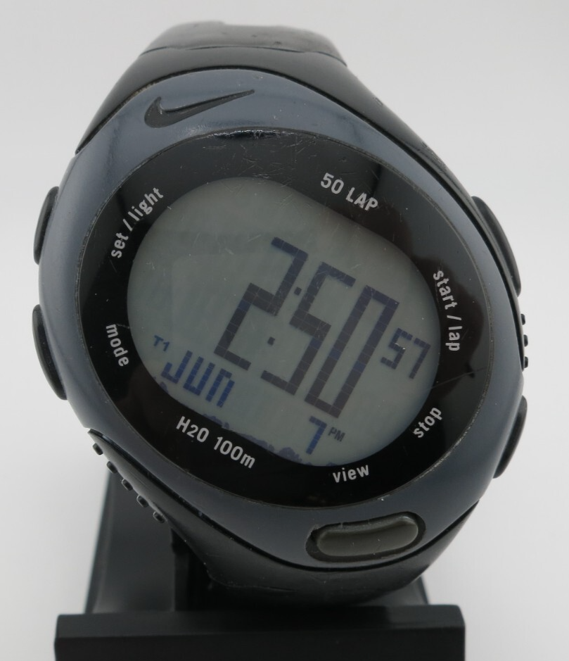 NIKE BOWERMAN WR0129 ナイキ バウワーマン デジタル腕時計 Nike Bowerman Digital Running Watch - WR0129 - New Battery