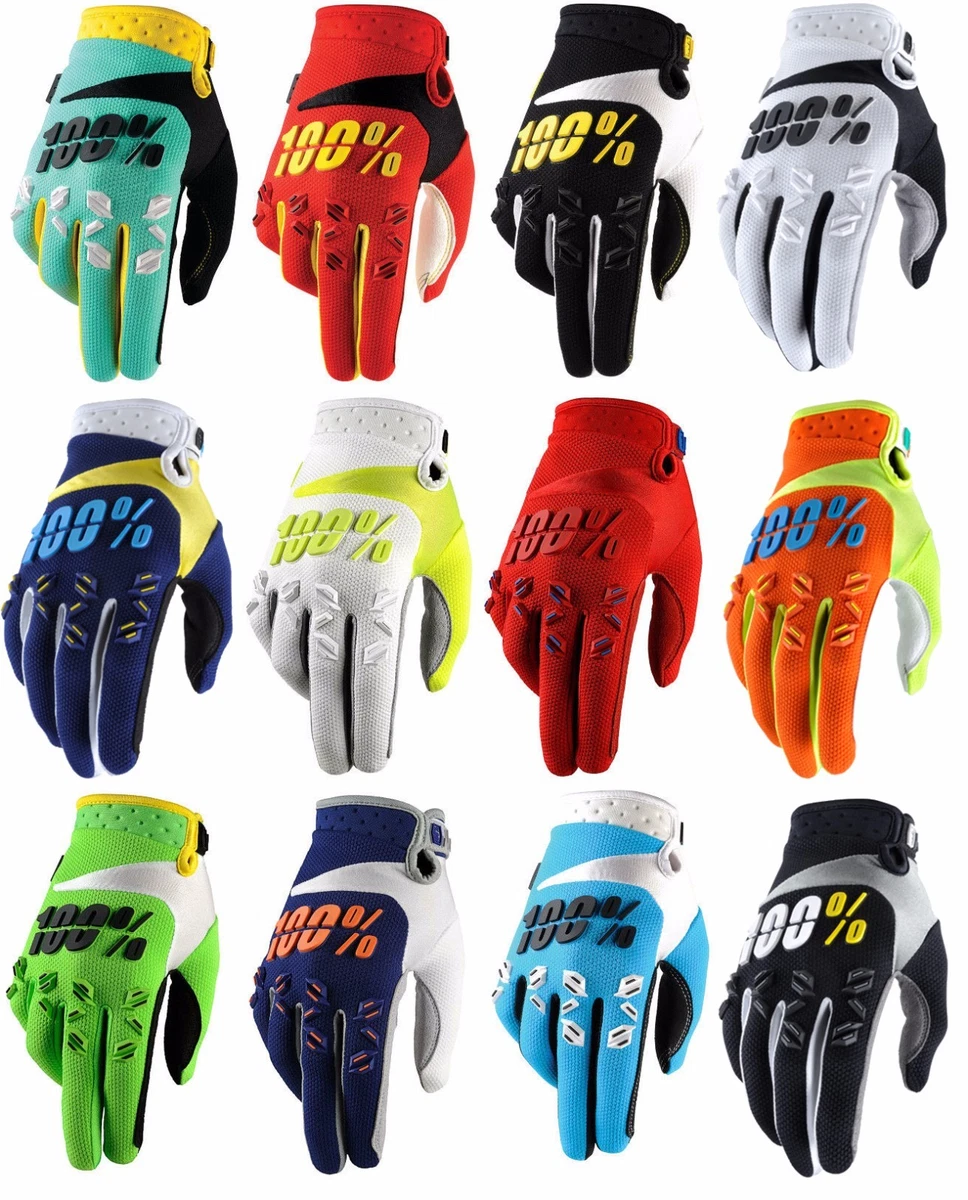 100% AIRMATIC MOTOCROSS GLOVES ENDURO RACING MTB BMX 100 PERCENT NEW BIKE eBay