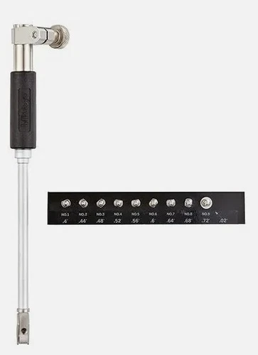 Mitutoyo 511-205 Dial Bore Gauge for Small Holes, 0.4-0.75" Range