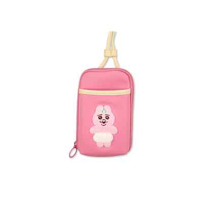 Opanchu Usagi Sagara Embroidery Smartphone Shoulder Pouch Pink JP LTD Original