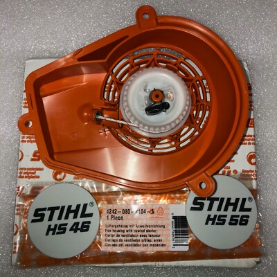 Stihl hs46 hs56 hs46c hs56c recoil pull start 4242 080 2104 OEM | eBay
