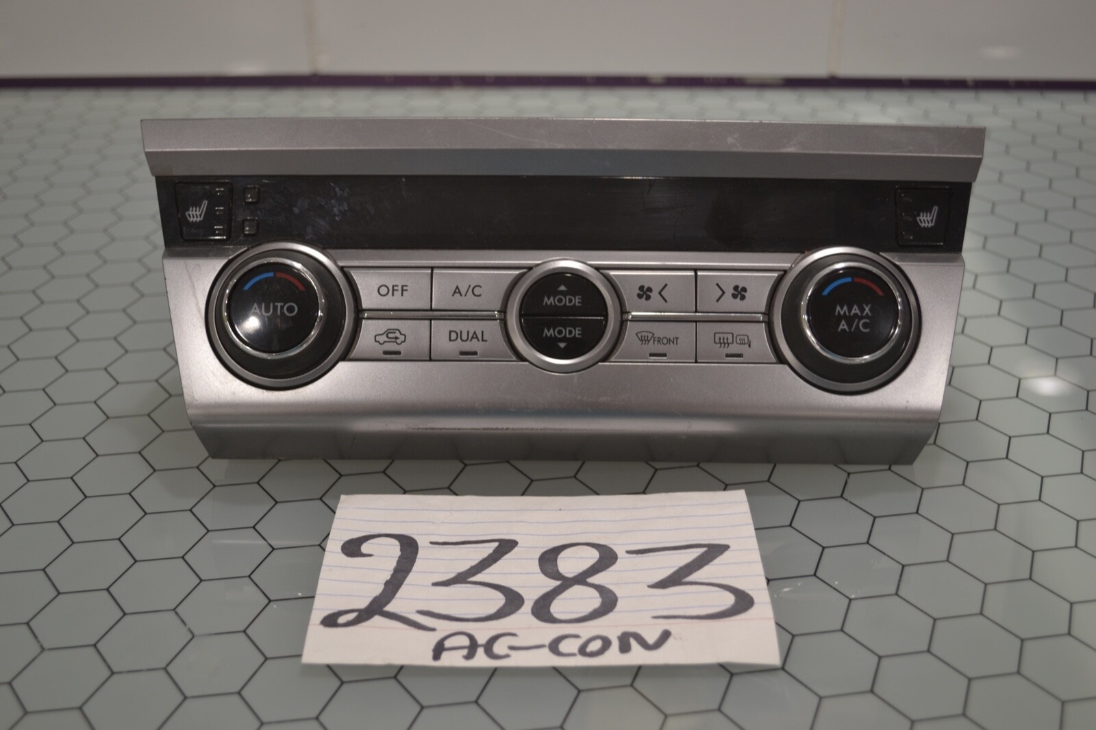 15 16 17 Subaru Legacy AC and Heater Control Used Stock #2383-AC
