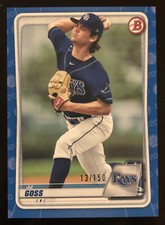 2020 Bowman Draft JJ GOSS Blue SP #d 13/150! RAYS! Error?
