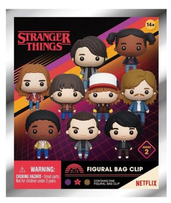 Netflix Stranger Things Figural 3D Foam Blind Bag Clips,Series 3, 1 NIB, So Cute