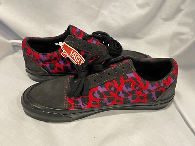 Vans Old Skool NS OG Stray Rats Shoes Mens 10.5 Black Red