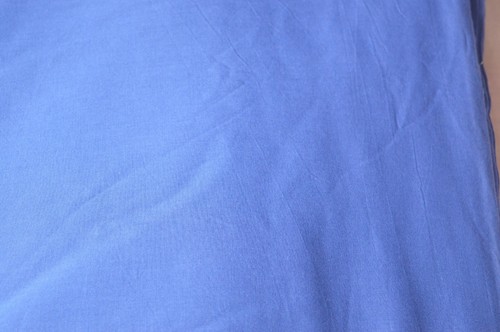 Print_002 Solid Plain Cotton Indian Light Weight Blue Fabric Craft 2.5 Yard.. - Picture 2 of 12