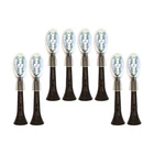 8x Philips Sonicare DiamondClean C3 Premium Replacement Heads | Black | w/o Box