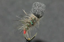 3 X Natural holo Emerger Size 12 flies On Barbless Hooks. Flies Tied In The UK