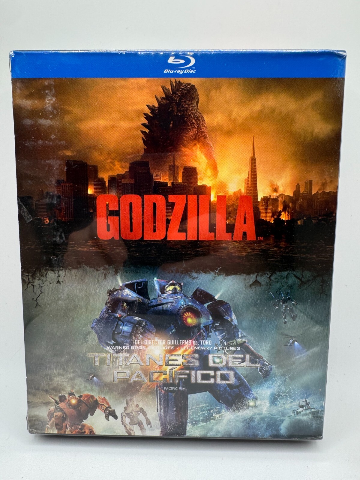 Godzilla Pacific Rim Blu-ray Boxset New Sealed Spanish Edition