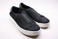 Sofft Shoes Womens 9 Black Knit  Payton Sock Sneaker Platform