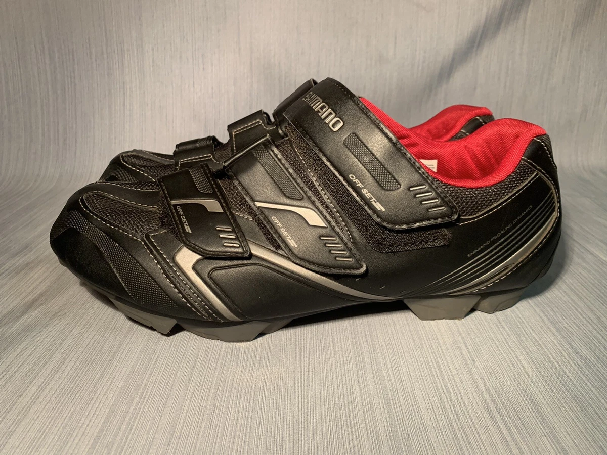 Shimano Offset Men Dynamics Black Cycling Shoes-Size 47 US (Y-12) | eBay