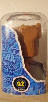 Marvel Mighty Muggs Groot - Figura Collezionabile 9,5 Cm Con 3 Espressioni - Giocattolo A Pulsante - 2