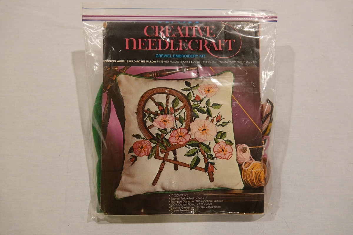 Kit de broderie Crewel AVON des années 1970 - Faisans
