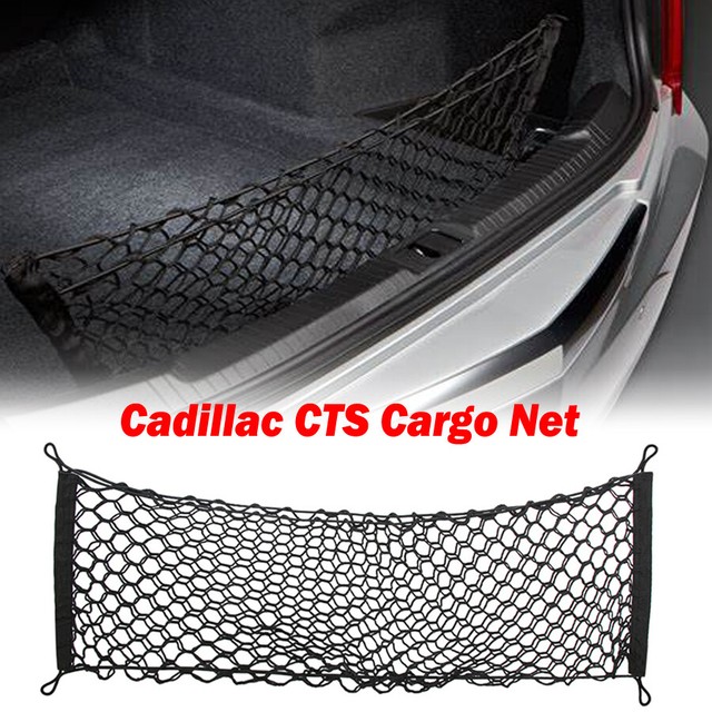 Envelope Style Trunk Storage Organizer Cargo Net for Cadillac CTS 2014